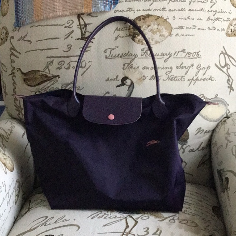 Longchamp Le Pliage Club Bilberry Large size